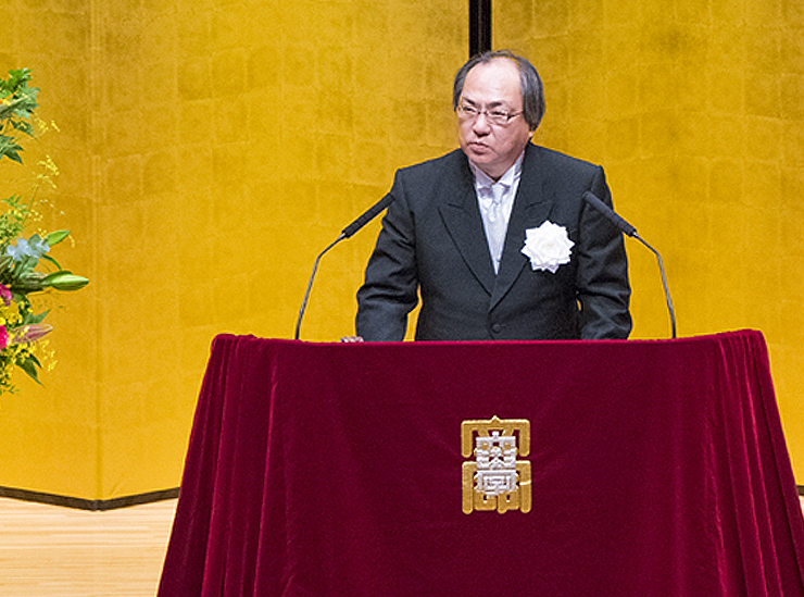 Ngài Yoshio Nakatani - chủ tịch trường đại học Ritsumeikan