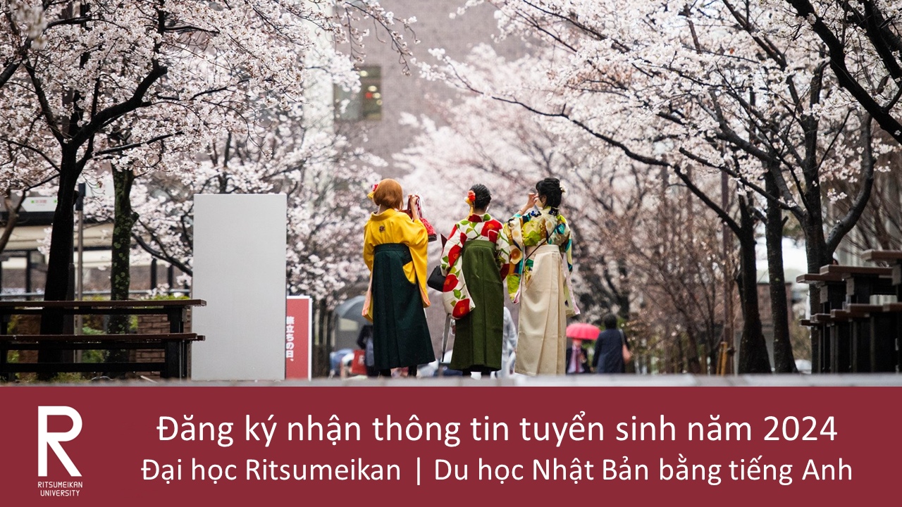 Đại học Ritsumeikan | 立命館大学 | Đăng ký và nhận hồ sơ ứng tuyển 2024 - Miễn Phí